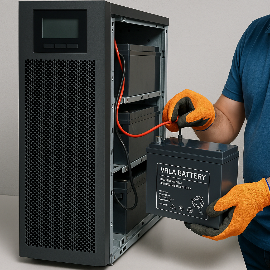 Kesintisiz Güç Kaynağı Akü Değişimi